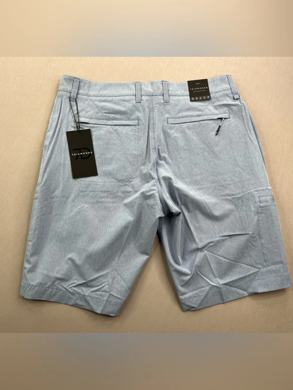 7 DIAMONDS SIERRA HIGH PERFORMANCE WATER RESISTANT SHORTS